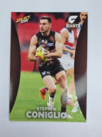 AFL 2025 Footy Stars Base Card #080 Stephen Coniglio GWS Giants