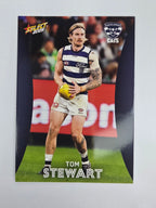 AFL 2025 Footy Stars Base Card #077 Tom Stewart Geelong Cats