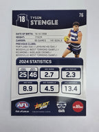 AFL 2025 Footy Stars Base Card #076 Tyson Stengle Geelong Cats