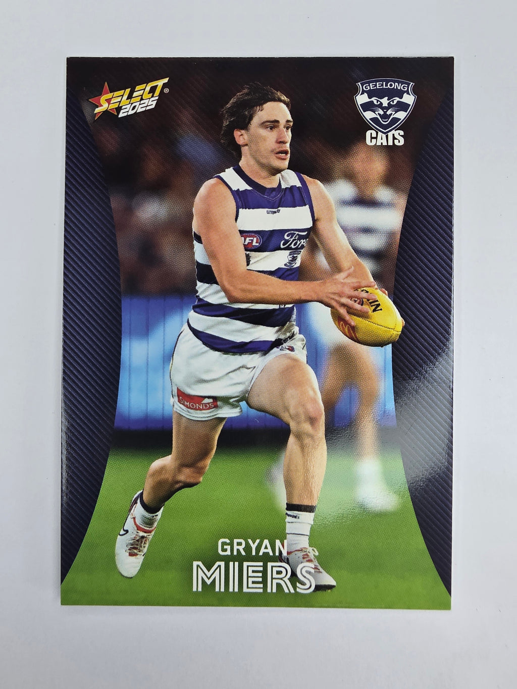 AFL 2025 Footy Stars Base Card #075 Gryan Miers Geelong Cats
