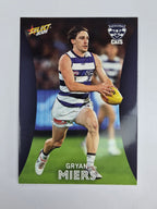 AFL 2025 Footy Stars Base Card #075 Gryan Miers Geelong Cats