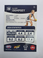 AFL 2025 Footy Stars Base Card #071 Oliver Dempsey Geelong Cats