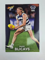 AFL 2025 Footy Stars Base Card #067 Mark Blicavs Geelong Cats