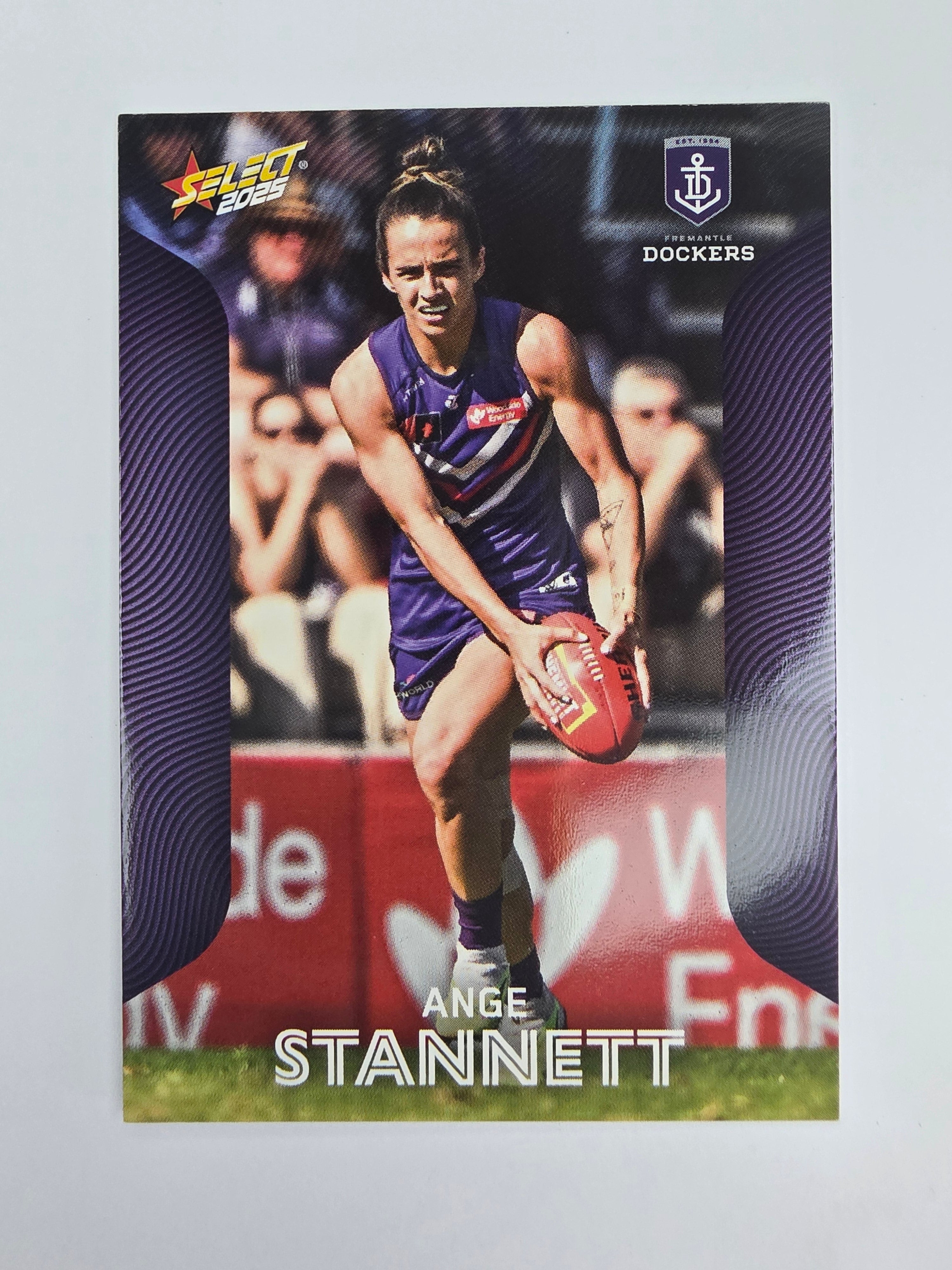 AFL 2025 Footy Stars Base Card #210 Ange Stannett Fremantle Dockers AFLW
