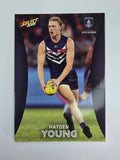 AFL 2025 Footy Stars Base Card #066 Hayden Young Fremantle Dockers
