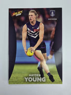 AFL 2025 Footy Stars Base Card #066 Hayden Young Fremantle Dockers