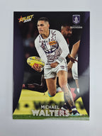 AFL 2025 Footy Stars Base Card #065 Michael Walters Fremantle Dockers