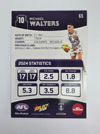 AFL 2025 Footy Stars Base Card #065 Michael Walters Fremantle Dockers