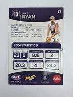 AFL 2025 Footy Stars Base Card #063 Luke Ryan Fremantle Dockers