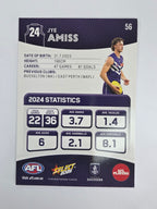 AFL 2025 Footy Stars Base Card #056 Jye Amiss Fremantle Dockers