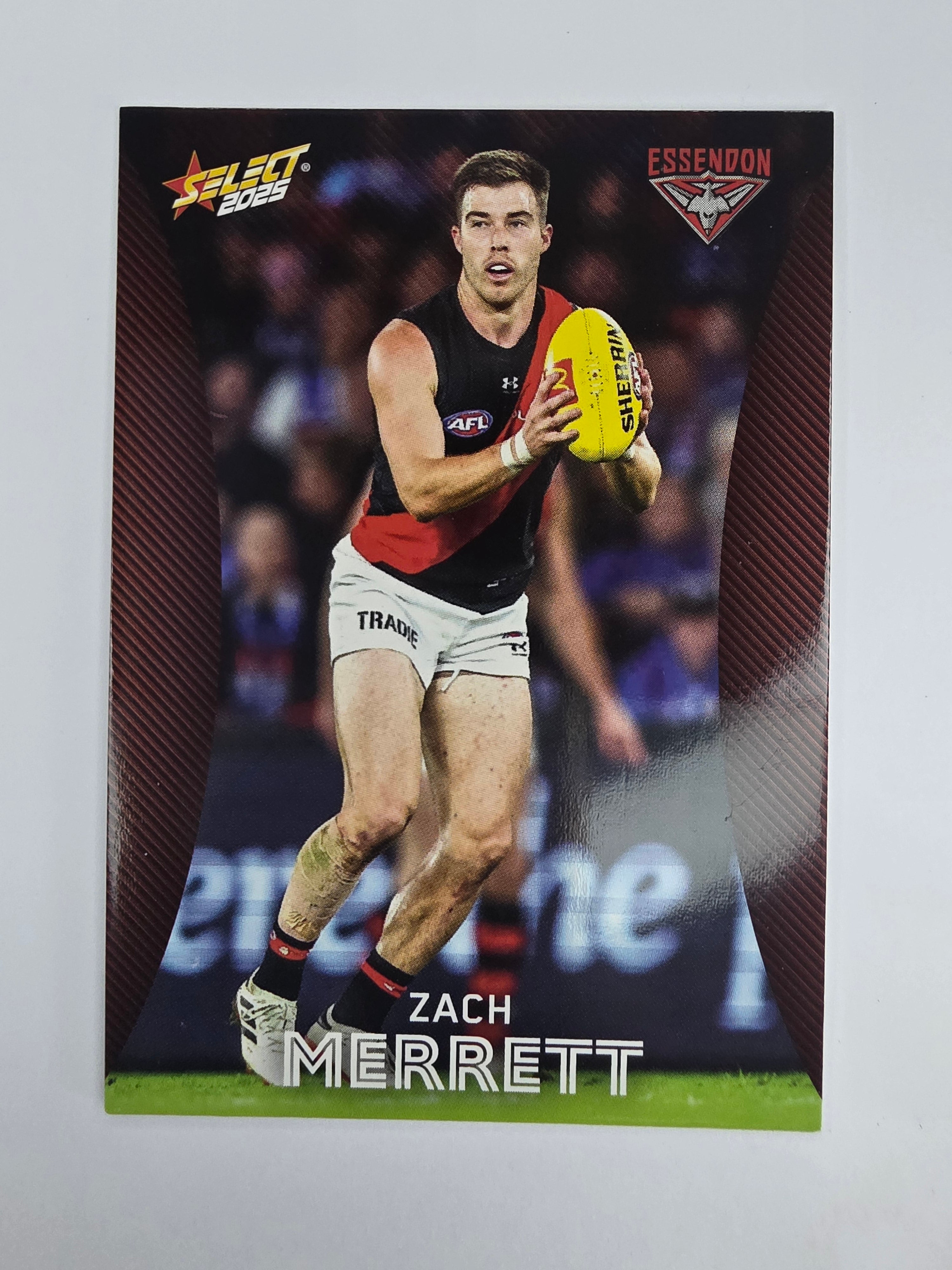 AFL 2025 Footy Stars Base Card #055 Zach Merrett Essendon