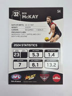 AFL 2025 Footy Stars Base Card #054 Ben McKay Essendon