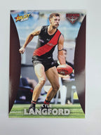 AFL 2025 Footy Stars Base Card #051 Kyle Langford Essendon