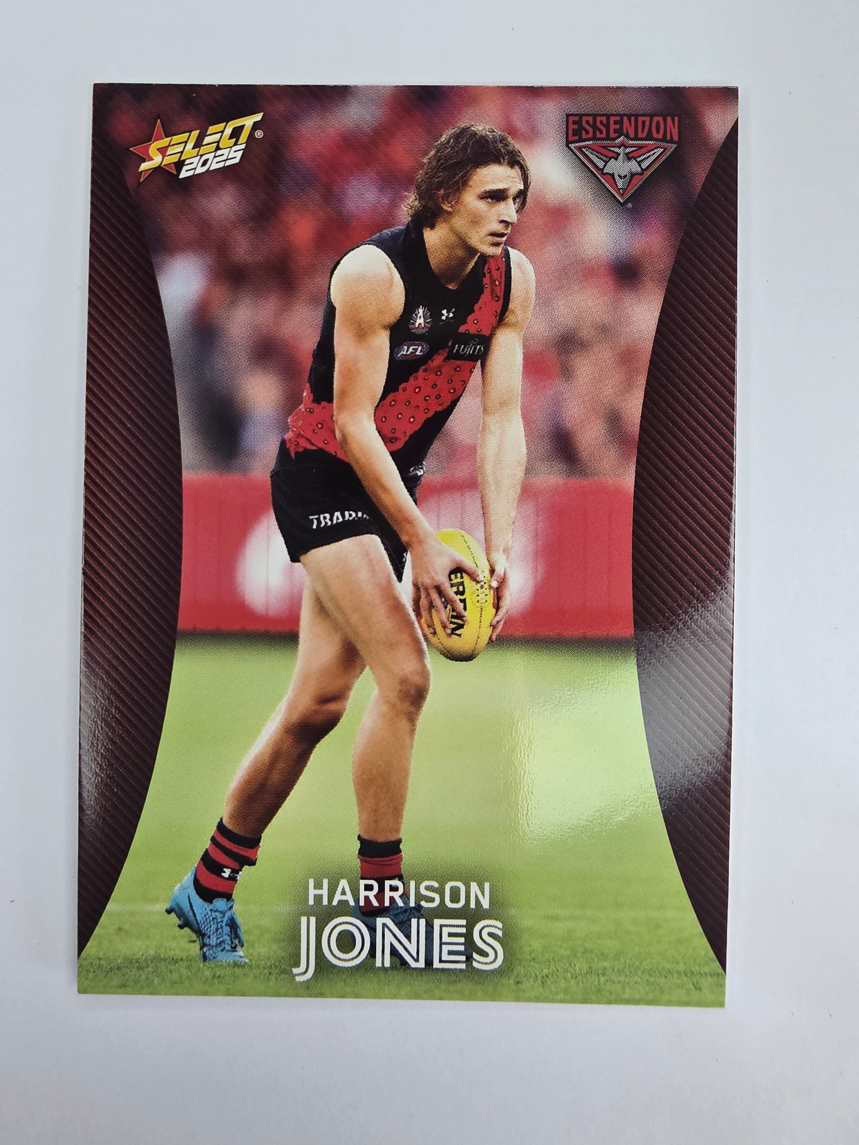 AFL 2025 Footy Stars Base Card #050 Harrison Jones Essendon