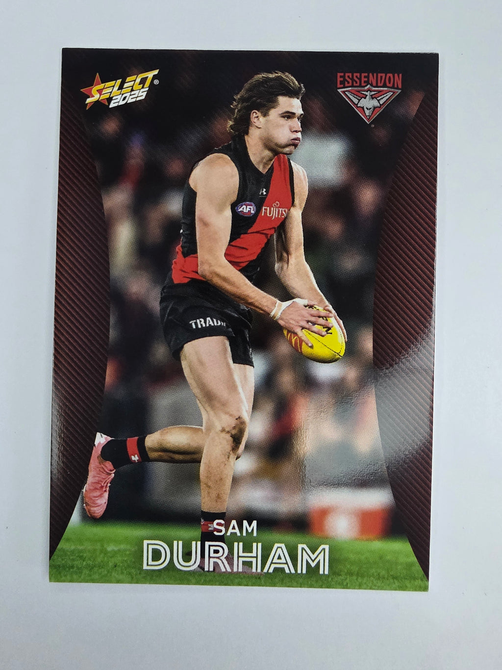 AFL 2025 Footy Stars Base Card #048 Sam Durham Essendon