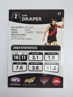 AFL 2025 Footy Stars Base Card #047 Sam Draper Essendon