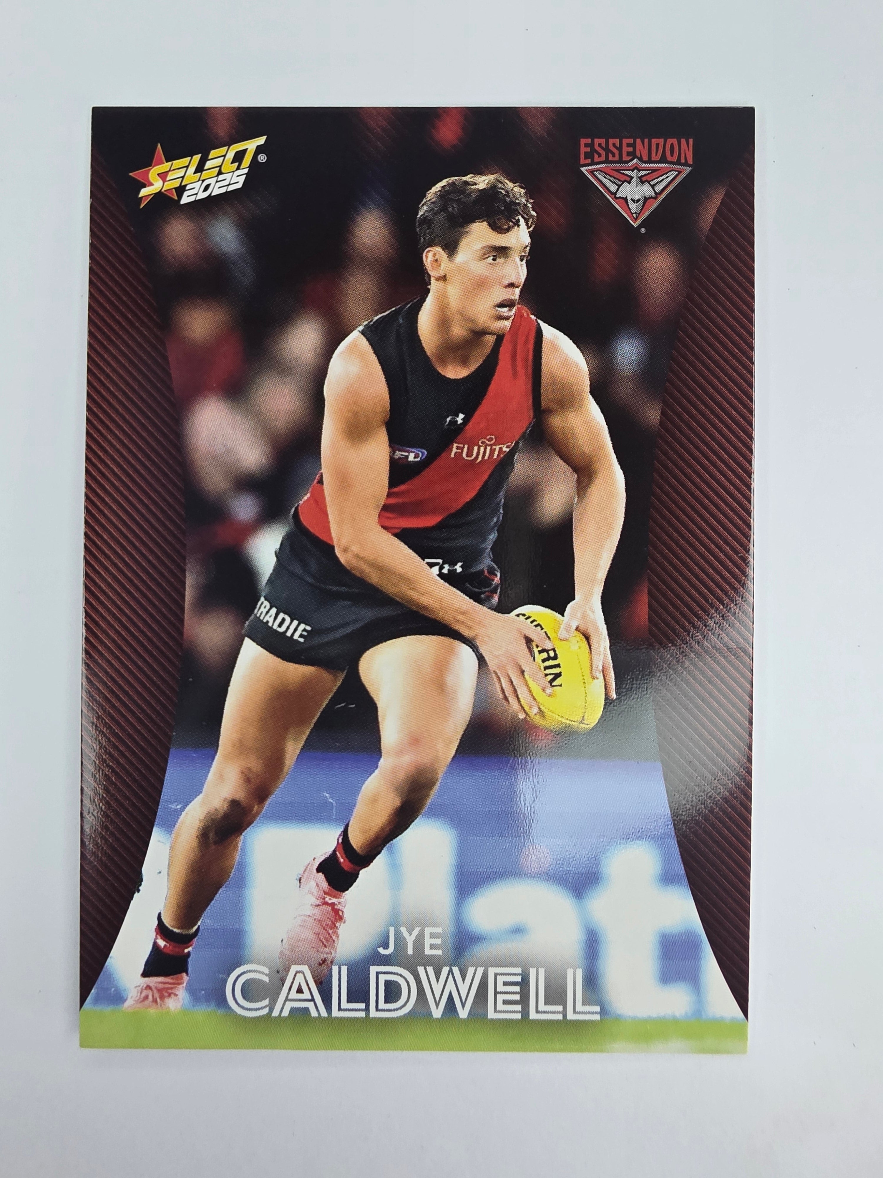 AFL 2025 Footy Stars Base Card #046 Jye Caldwell Essendon