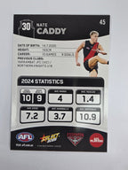 AFL 2025 Footy Stars Base Card #045 Nate Caddy Essendon