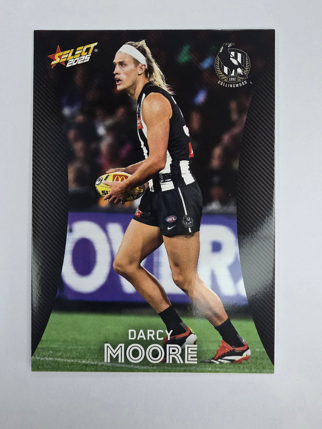 AFL 2025 Footy Stars Base Card #042 Darcy Moore Collingwood Magpies
