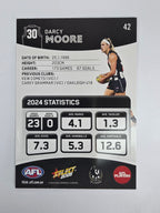 AFL 2025 Footy Stars Base Card #042 Darcy Moore Collingwood Magpies