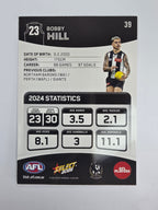 AFL 2025 Footy Stars Base Card #039 Bobby Hill Collingwood Magpies
