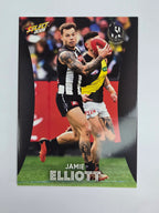 AFL 2025 Footy Stars Base Card #038 Jamie Elliott Collingwood Magpies