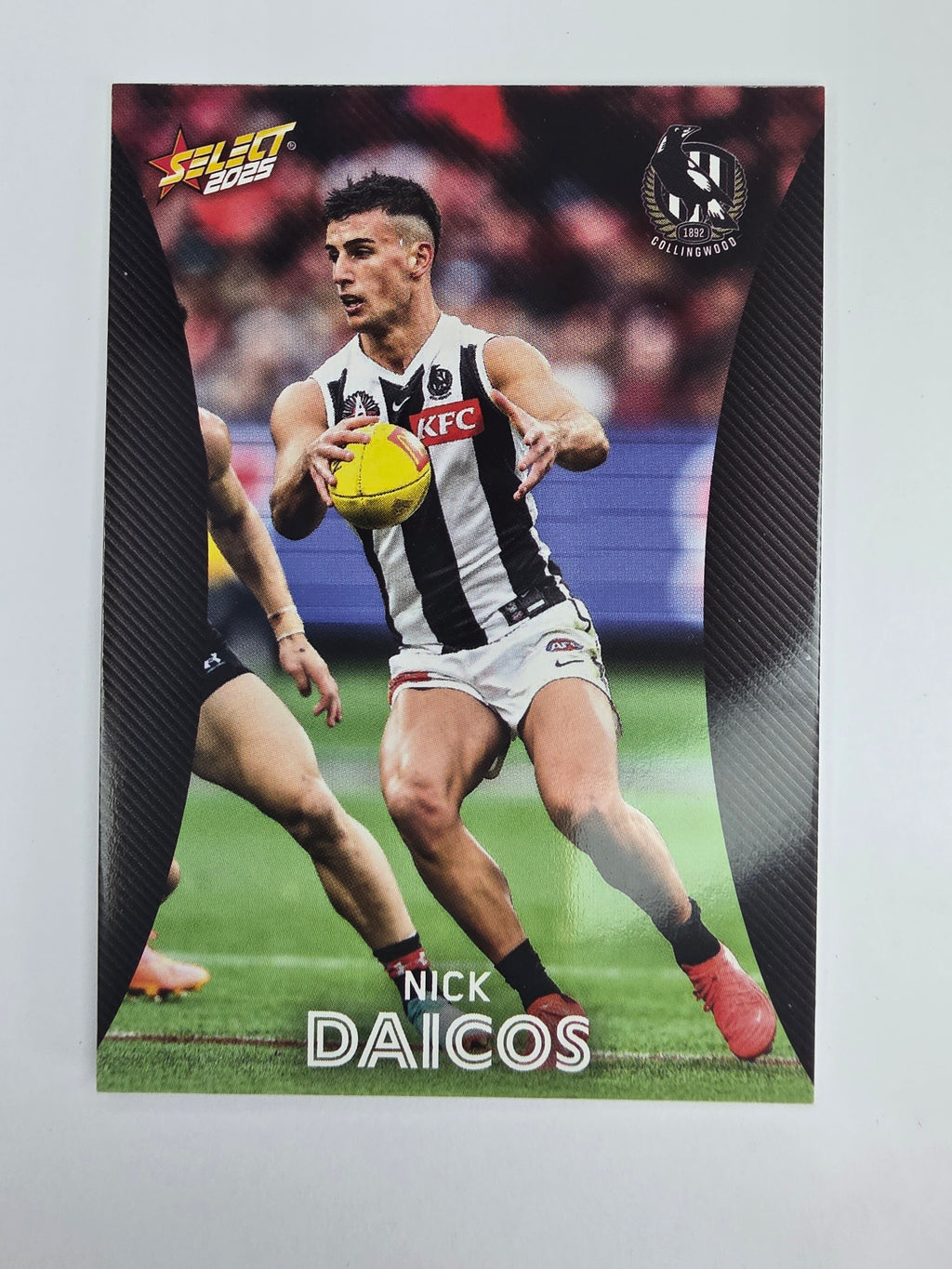 AFL 2025 Footy Stars Base Card #036 Nick Daicos Collingwood Magpies