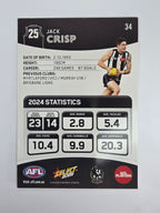 AFL 2025 Footy Stars Base Card #034 Jack Crisp Collingwood Magpies