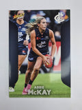 AFL 2025 Footy Stars Base Card #203 Abbie McKay Carlton Blues AFLW