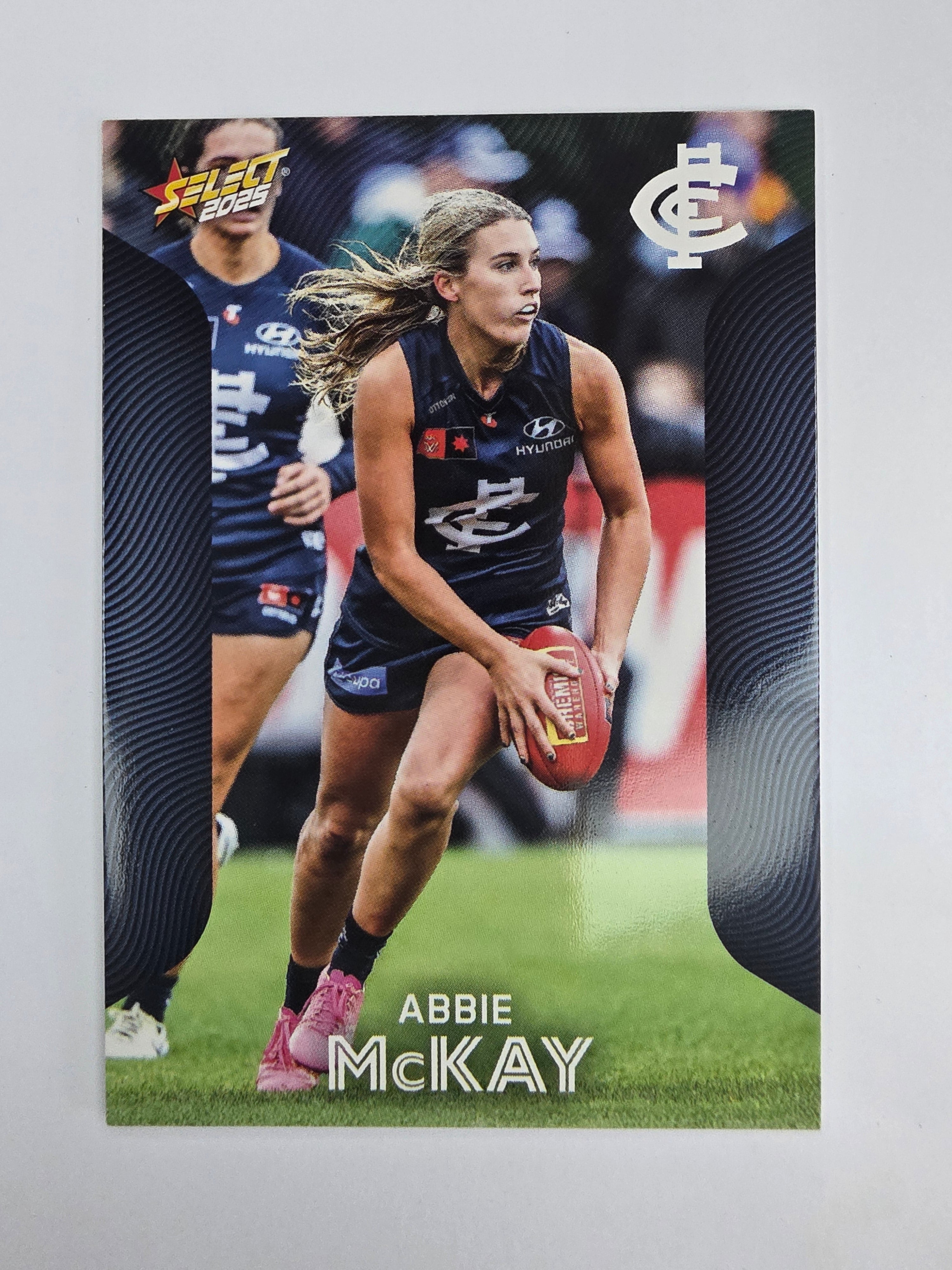 AFL 2025 Footy Stars Base Card #203 Abbie McKay Carlton Blues AFLW