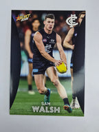 AFL 2025 Footy Stars Base Card #032 Sam Walsh Carlton Blues