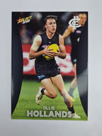 AFL 2025 Footy Stars Base Card #029 Ollie Hollands Carlton Blues