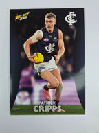 AFL 2025 Footy Stars Base Card #025 Patrick Cripps Carlton Blues