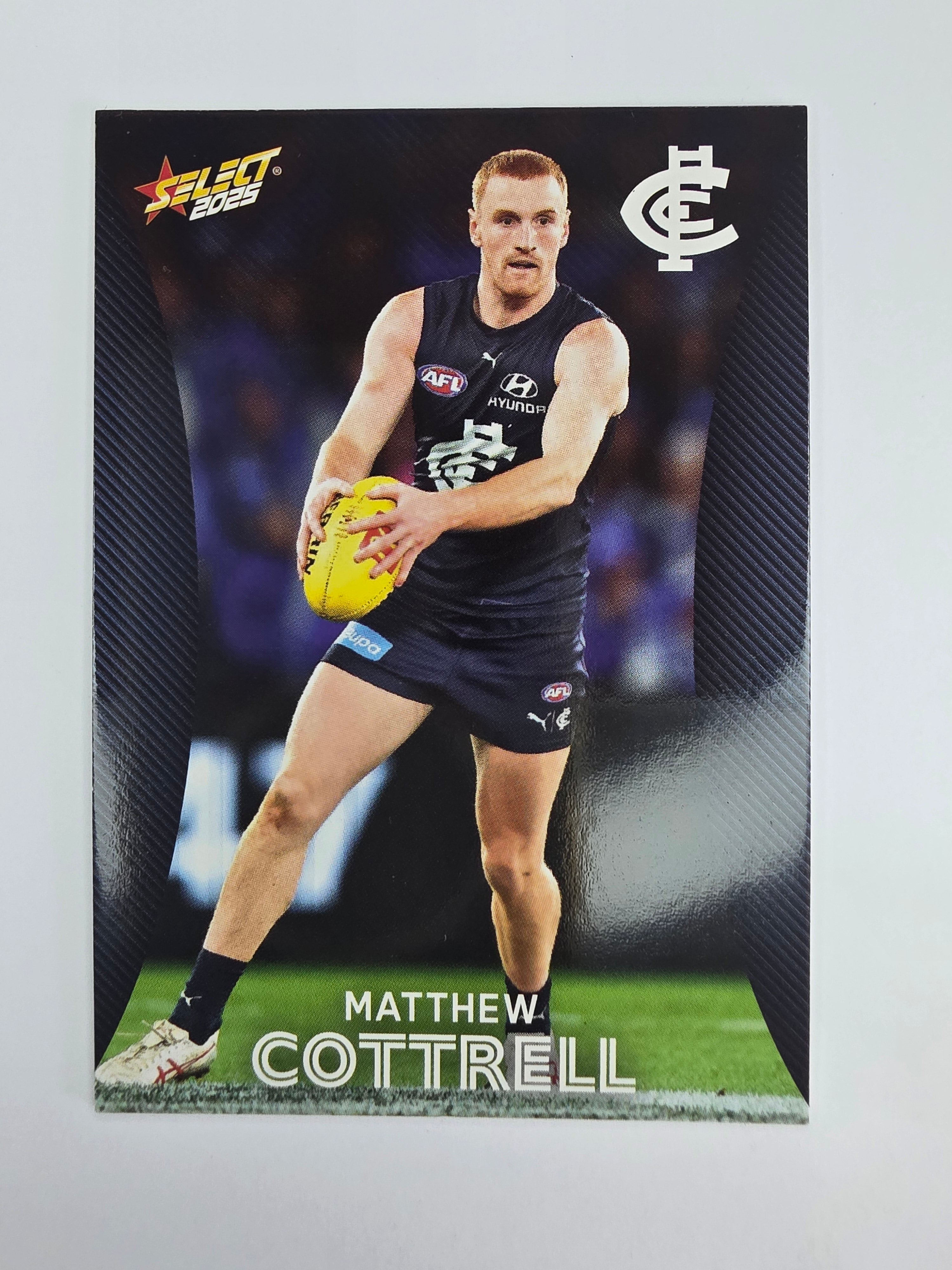 AFL 2025 Footy Stars Base Card #024 Matt Cottrell Carlton Blues