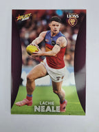 AFL 2025 Footy Stars Base Card #019 Lachie Neale Brisbane Lions