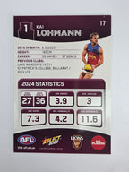 AFL 2025 Footy Stars Base Card #017 Kai Lohmann Brisbane Lions