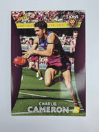 AFL 2025 Footy Stars Base Card #015 Charlie Cameron Brisbane Lions
