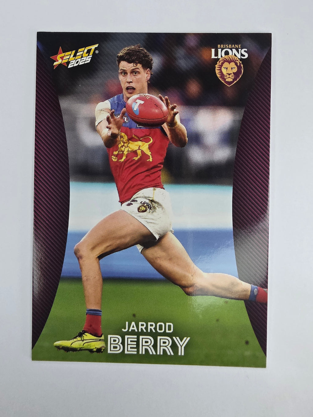 AFL 2025 Footy Stars Base Card #014 Jarrod Berry Brisbane Lions