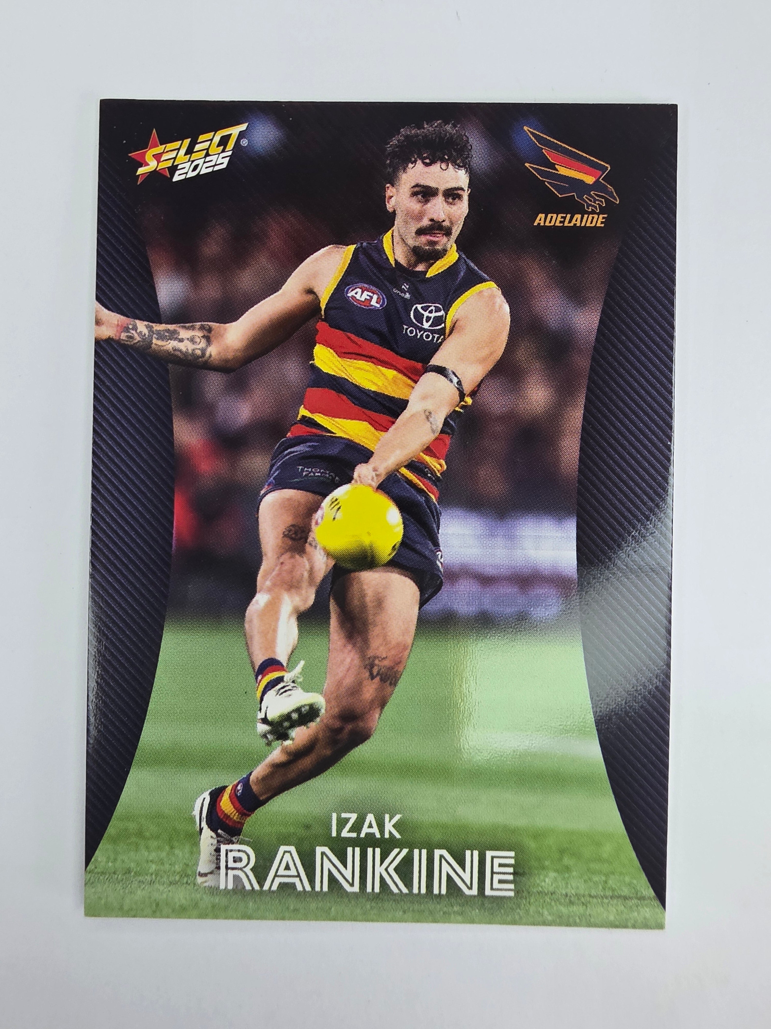 AFL 2025 Footy Stars Base Card #009 Izak Rankine Adelaide Crows