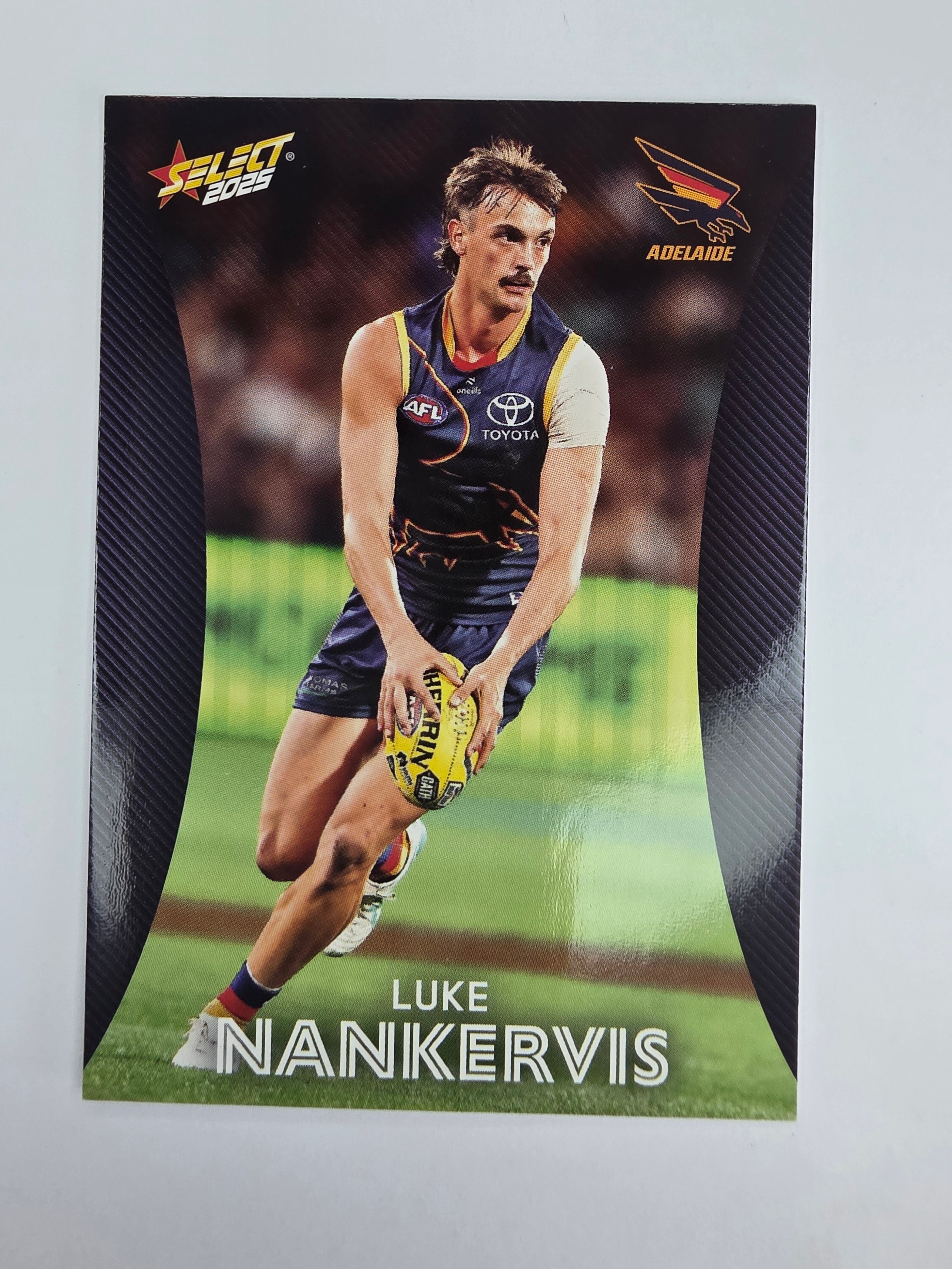 AFL 2025 Footy Stars Base Card #006 Luke Nankervis Adelaide Crows