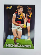 AFL 2025 Footy Stars Base Card #005 Max Michalanney Adelaide Crows