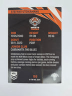 NRL 2024 Traders Base Card #153 Stefano Utoikamanu Wests Tigers