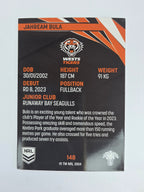 NRL 2024 Traders Base Card #148 Jahream Bula Wests Tigers