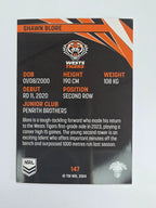 NRL 2024 Traders Base Card #147 Shawn Blore Wests Tigers