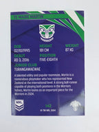 NRL 2024 Traders Base Card #142 Te Maire Martin New Zealand Warriors