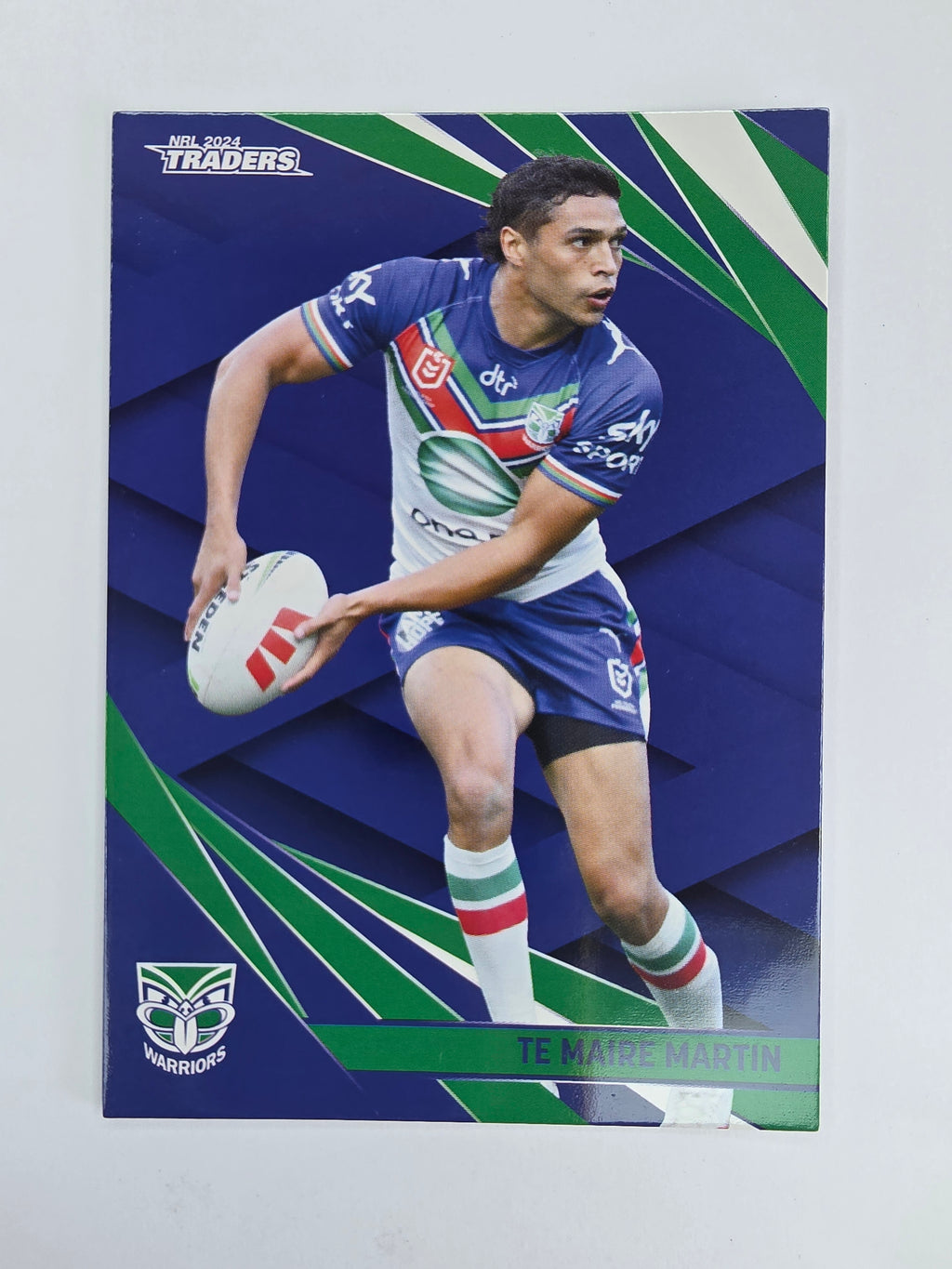 NRL 2024 Traders Base Card #142 Te Maire Martin New Zealand Warriors
