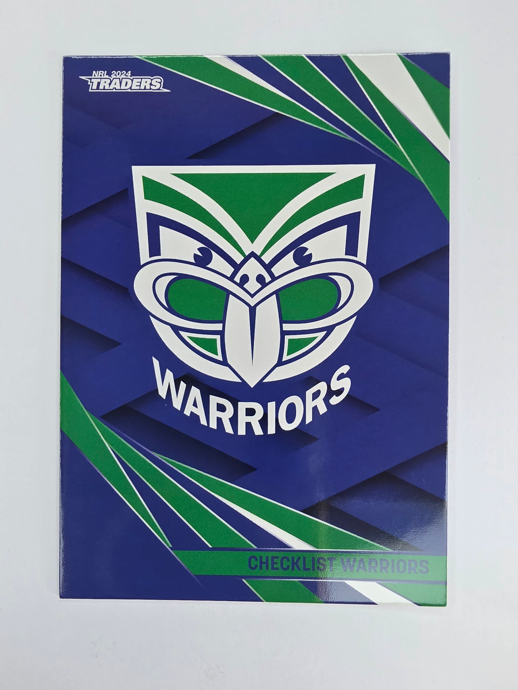 NRL 2024 Traders Base Card #136 Warriors Checklist New Zealand Warriors