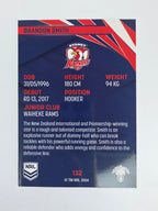 NRL 2024 Traders Base Card #132 Brandon Smith Sydney Roosters