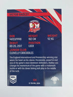 NRL 2024 Traders Base Card #131 Victor Radley Sydney Roosters