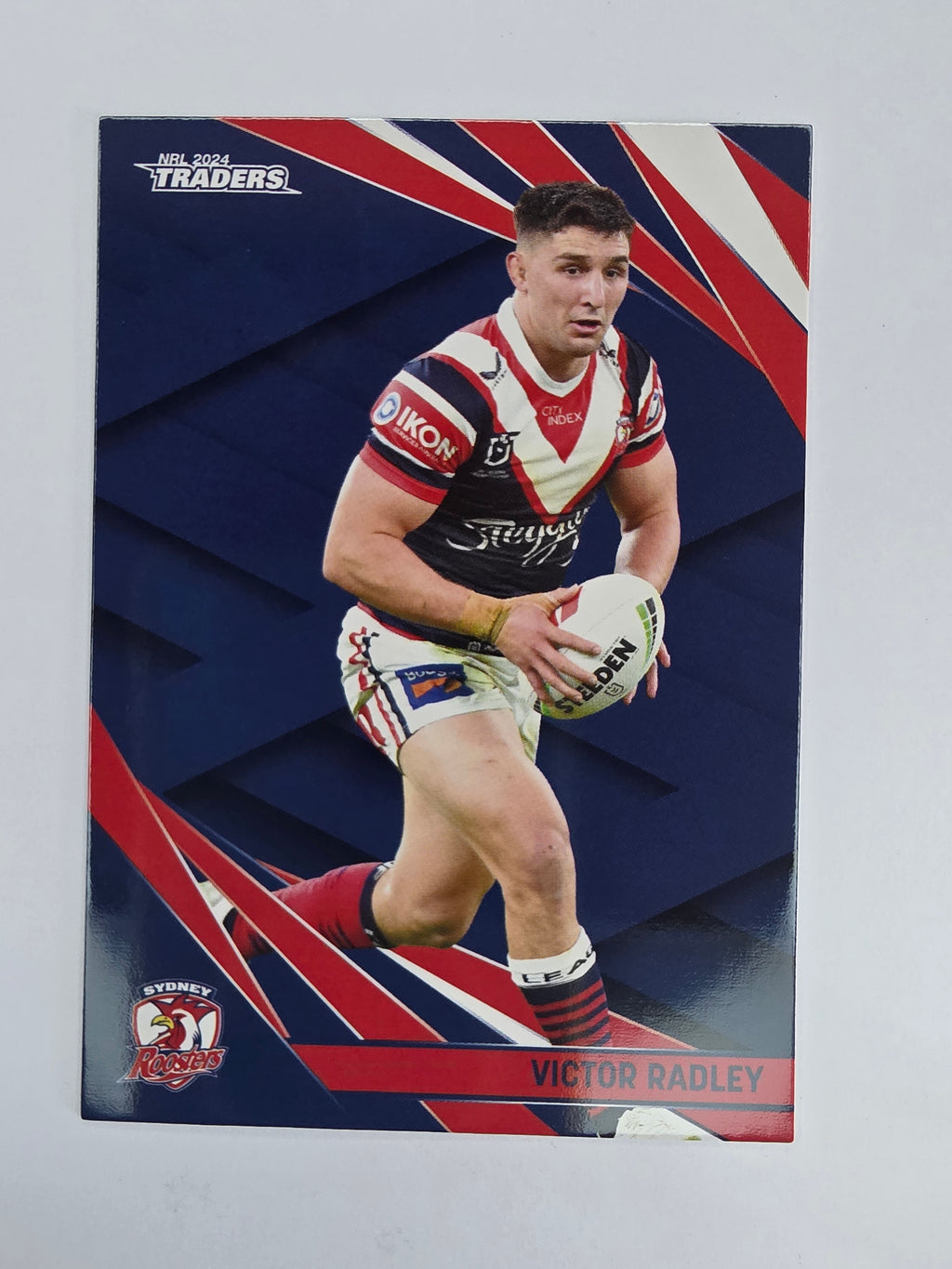 NRL 2024 Traders Base Card #131 Victor Radley Sydney Roosters